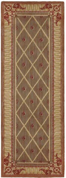 Nourison Ashton House Brown Runner 20 X 59 Area Rug 805-96298 Image 0