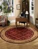 Nourison Ashton House Red Round 56 X 56 Area Rug  805-96319 Thumb 2