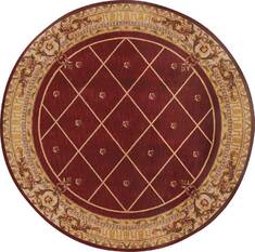 Nourison Ashton House Red Round 7'5" X 7'5" Area Rug  805-96321