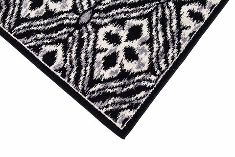 Nourison ATASH Black Runner 22 X 73 Area Rug 99446266804 805-96333 Image 3