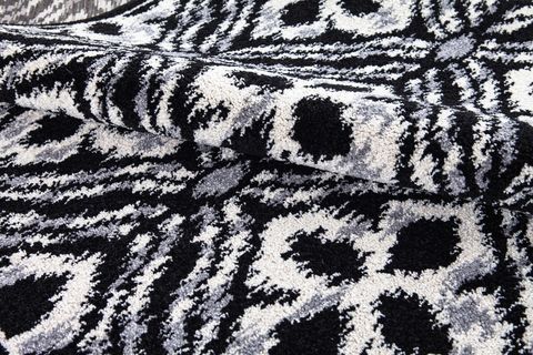 Nourison ATASH Black Runner 22 X 73 Area Rug 99446266804 805-96333 Image 4