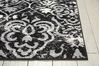 Nourison ATASH Black Runner 22 X 73 Area Rug 99446267207 805-96355 Thumb 2