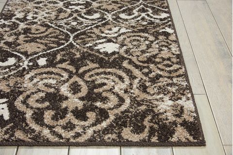 Nourison ATASH Brown Runner 22 X 73 Area Rug 99446267252 805-96359 Image 2