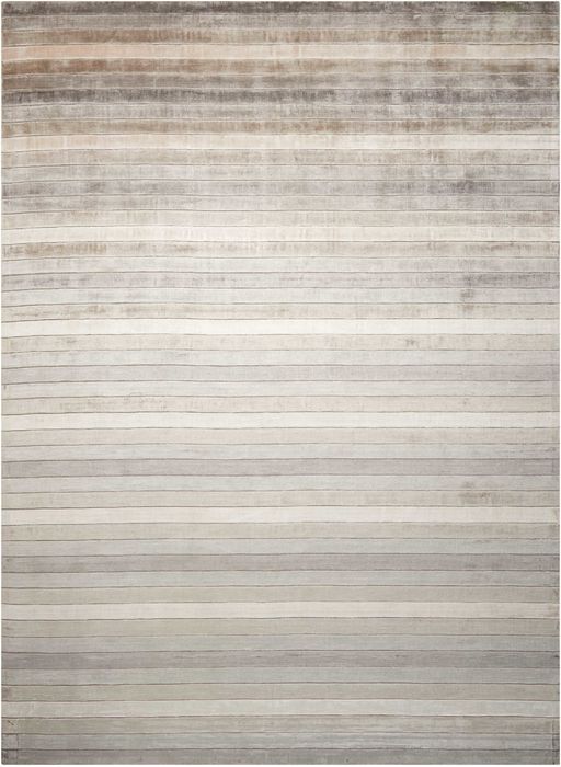 Nourison AURA Grey 80 X 110 Area Rug 99446106261 805-96373 Image 0