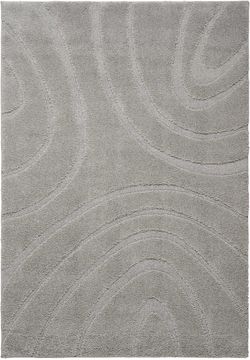 Nourison AUSTIN Grey Rectangle 5x7 ft polypropylene Carpet 96397