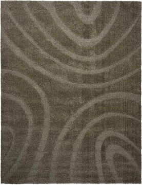 Nourison AUSTIN Grey Rectangle 4x6 ft polypropylene Carpet 96408