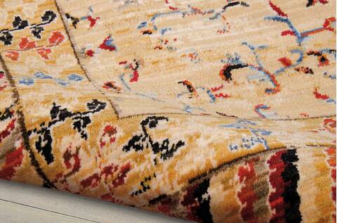 Nourison Dynasty Beige 86 X 116 Area Rug  805-96491 Image 2