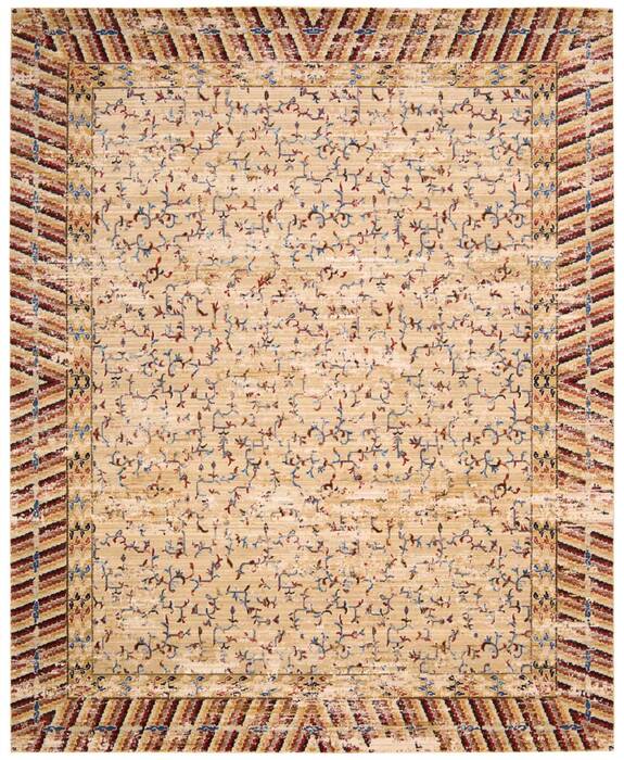 Nourison Dynasty Beige 86 X 116 Area Rug  805-96491 Image 0