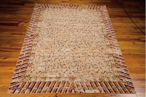 Barclay Butera BBL16 DYNASTY Yellow 99 X 130 Area Rug 99446275042 805-96492 Image 2