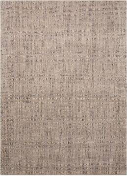 Nourison Intermix Grey Rectangle 8x11 ft Wool Carpet 96544