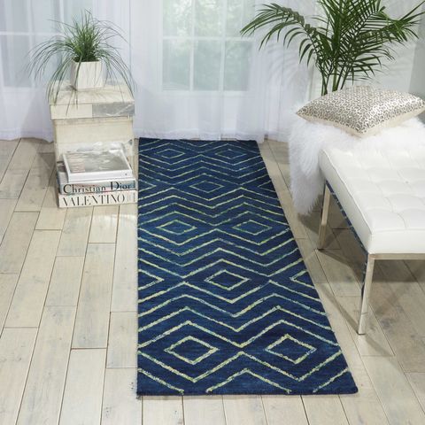 Barclay Butera BBL17 INTERMIX Blue 36 X 56 Area Rug 99446290632 805-96554 Image 1