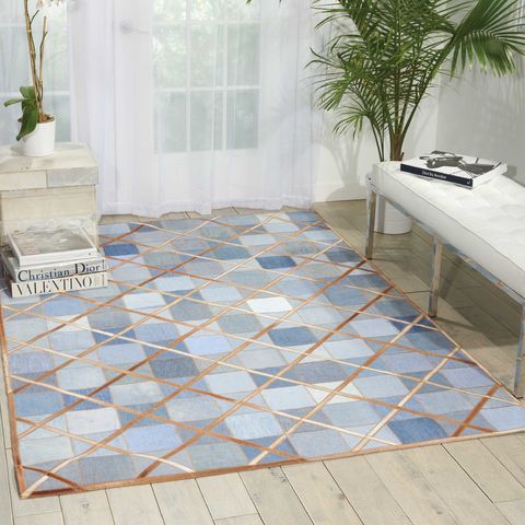 Barclay Butera BBL19 COOPER Blue 40 X 60 Area Rug 99446321848 805-96567 Image 1