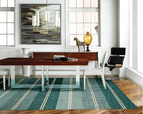 Nourison Oxford Green 79 X 1010 Area Rug 805-96579 Image 3