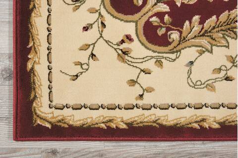 Nourison Bordeaux Red 39 X 59 Area Rug 805-96667 Image 1