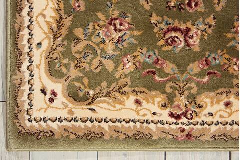 Nourison Bordeaux Green Runner 22 X 76 Area Rug 805-96681 Image 1