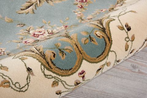 Nourison BORDEAUX Blue 910 X 132 Area Rug 99446263834 805-96690 Image 6