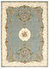 Nourison BORDEAUX Blue 910 X 132 Area Rug 99446263834 805-96690 Thumb 1