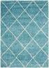 Nourison Brisbane Blue 50 X 70 Area Rug  805-96698 Thumb 0