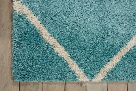 Nourison Brisbane Blue 82 X 100 Area Rug 805-96699 Image 1