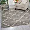 Nourison Brisbane Grey 82 X 100 Area Rug 805-96701 Thumb 3