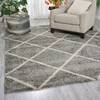 Nourison Brisbane Grey 82 X 100 Area Rug  805-96701 Thumb 3