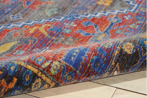 Nourison CAMBRIA Blue 53 X 73 Area Rug 99446386755 805-96748 Image 4