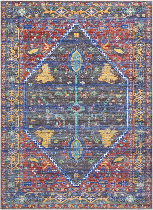 Nourison CAMBRIA Blue 53 X 73 Area Rug 99446386755 805-96748 Image 0