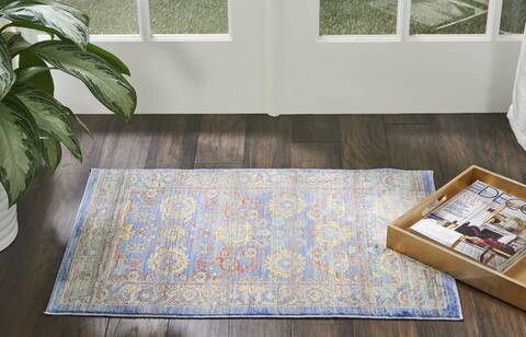 Nourison Cambria Blue 20 X 30 Area Rug 805-96751 Image 3