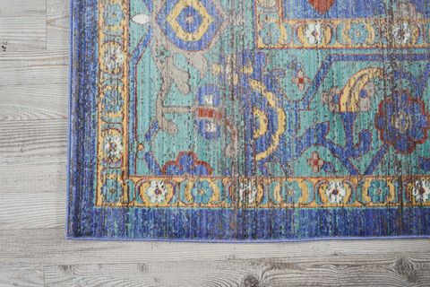 Nourison CAMBRIA Blue 910 X 132 Area Rug 99446386946 805-96755 Image 3