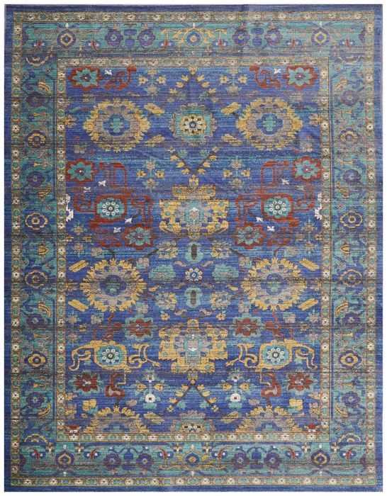 Nourison CAMBRIA Blue 910 X 132 Area Rug 99446386946 805-96755 Image 0