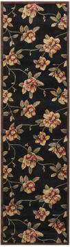Nourison Cambridge Black Runner 2'3" X 8'0" Area Rug  805-96801