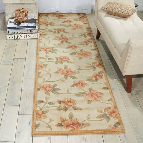 Nourison Cambridge Beige Runner 23 X 80 Area Rug 805-96807 Image 3