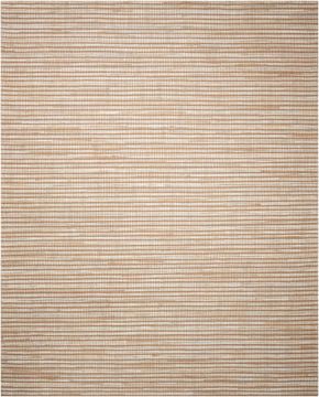 Nourison CAPELLE Beige Rectangle 8x10 ft leather Carpet 96814