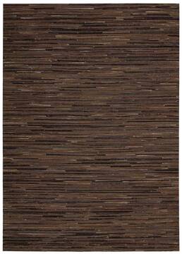 Nourison Capelle Brown Rectangle 8x10 ft Lucxelle Carpet 96817