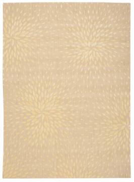Nourison Capri Beige Rectangle 10x13 ft Wool Carpet 96845