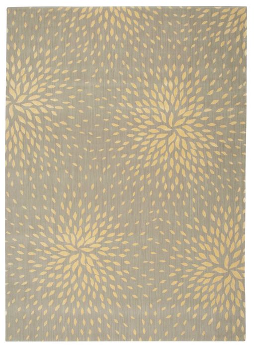 Nourison CAPRI Grey 79 X 1010 Area Rug 99446020529 805-96849 Image 0