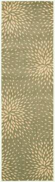 Nourison Capri Green Runner 2'3" X 8'0" Area Rug  805-96851