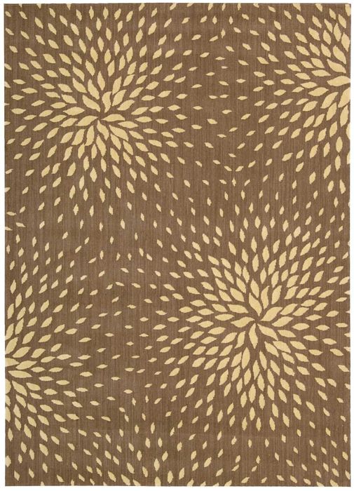 Nourison CAPRI Brown 96 X 130 Area Rug 99446020604 805-96860 Image 0
