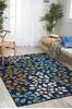 Nourison Caribbean Blue 19 X 29 Area Rug 805-96868 Thumb 3