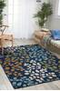 Nourison Caribbean Blue 19 X 29 Area Rug  805-96868 Thumb 3