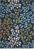 Nourison Caribbean Blue 19 X 29 Area Rug  805-96868 Thumb 0