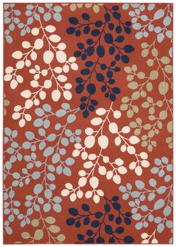 Nourison CARIBBEAN Brown Rectangle 2x3 ft polypropylene Carpet 96875