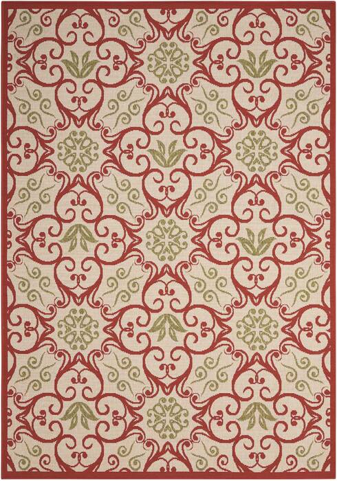 Nourison Caribbean Beige 93 X 129 Area Rug 805-96885 Image 0