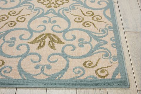 Nourison CARIBBEAN Beige 19 X 29 Area Rug 99446334091 805-96886 Image 4