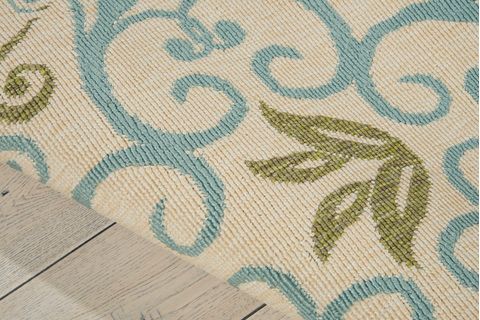 Nourison CARIBBEAN Beige 19 X 29 Area Rug 99446334091 805-96886 Image 5