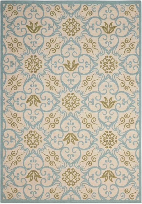 Nourison CARIBBEAN Beige 19 X 29 Area Rug 99446334091 805-96886 Image 0