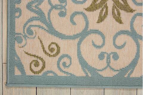 Nourison Caribbean Beige 93 X 129 Area Rug 805-96892 Image 1