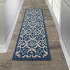 Nourison Caribbean Blue Runner 23 X 76 Area Rug  805-96901 Thumb 3