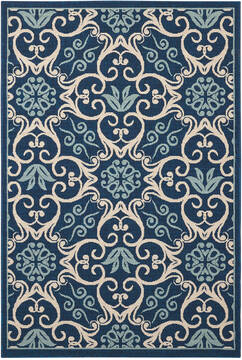 Nourison Caribbean Blue 3'11" X 5'11" Area Rug  805-96903