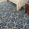 Nourison Caribbean Blue 93 X 129 Area Rug 805-96906 Thumb 4